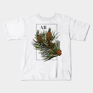 Alberta - Lodgepole Pine Kids T-Shirt